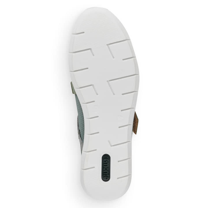 Remonte Artikelnummer R7104-52 Remonte Damen Ballerinas Grüngrau