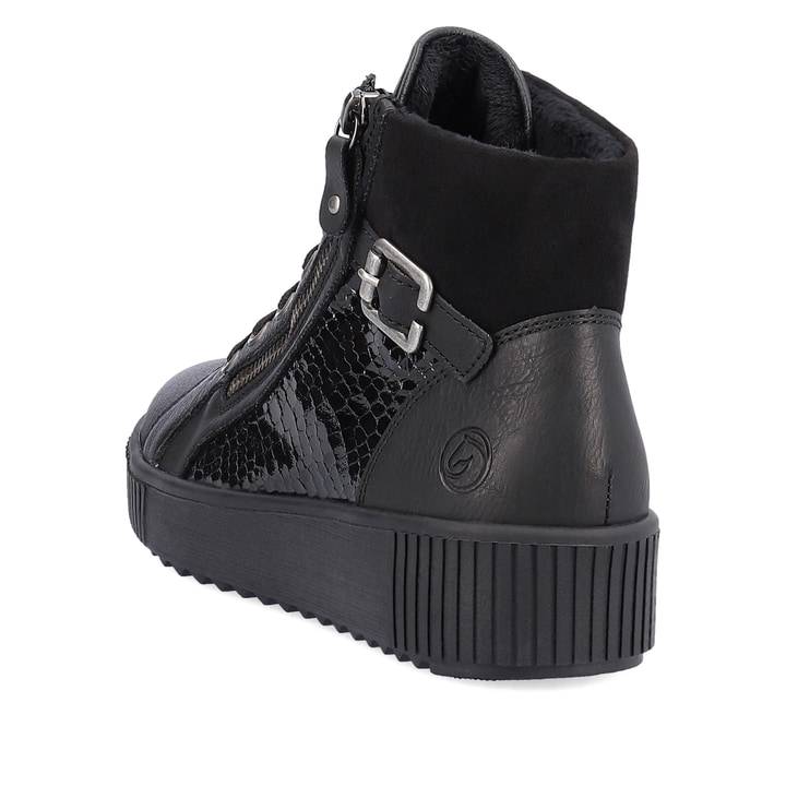 Remonte Artikelnummer R7997-01 Remonte Damen Sneaker Mitternachtsschwarz