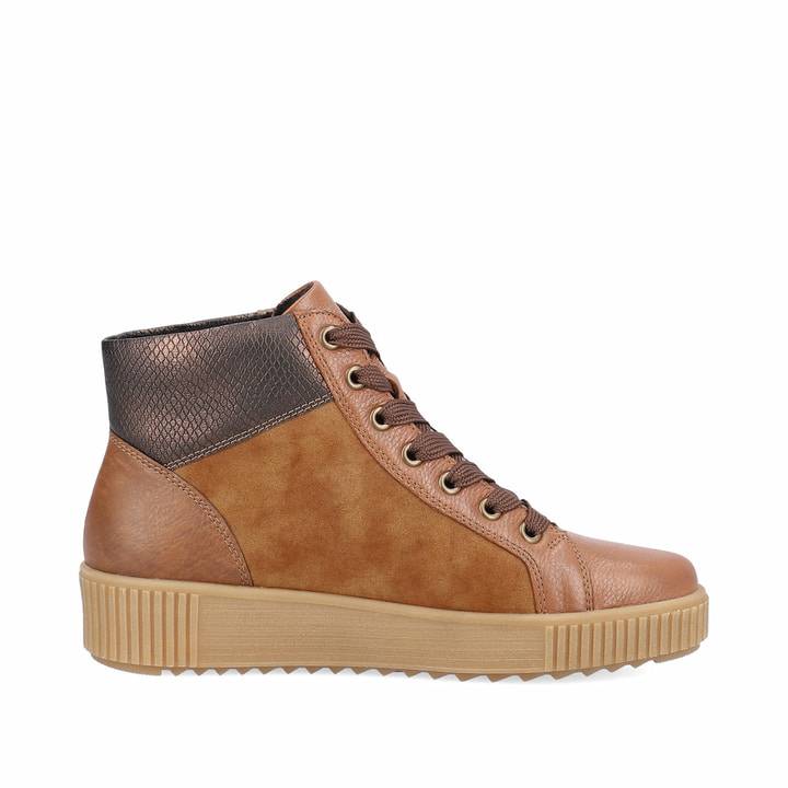 Remonte Artikelnummer R7997-24 Remonte Damen Sneaker Nougatbraun