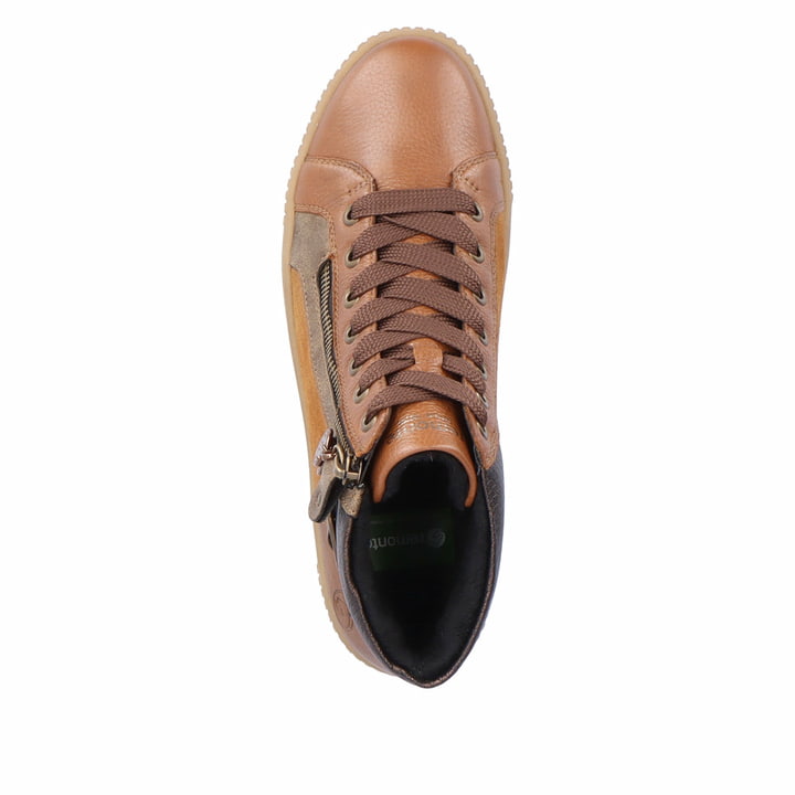 Remonte Artikelnummer R7997-24 Remonte Damen Sneaker Nougatbraun