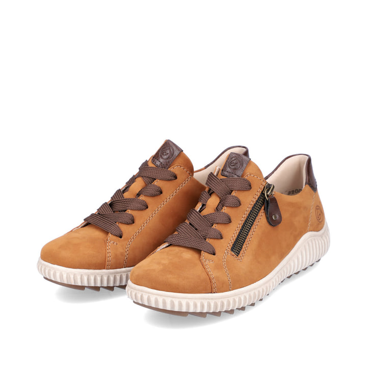 Remonte Artikelnummer R8200-22 remonte Damen Schnürschuhe kamelbraun