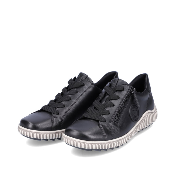 Remonte Artikelnummer R8201-01 remonte Damen Schnürschuhe asphaltschwarz