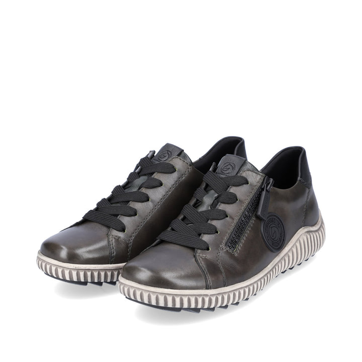 Remonte Artikelnummer R8201-52 remonte Damen Schnürschuhe grüngrau