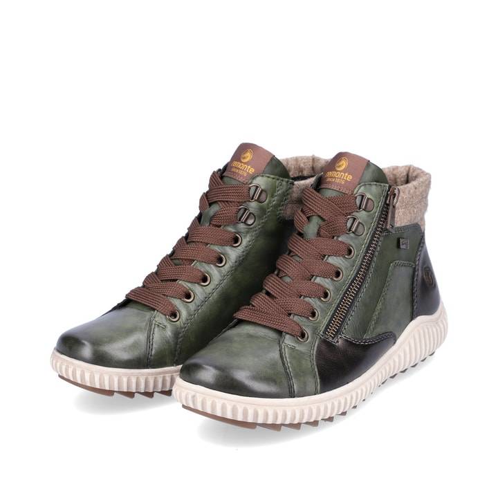 Remonte Artikelnummer R8271-54 remonte Damen Schnürschuhe laubgrün