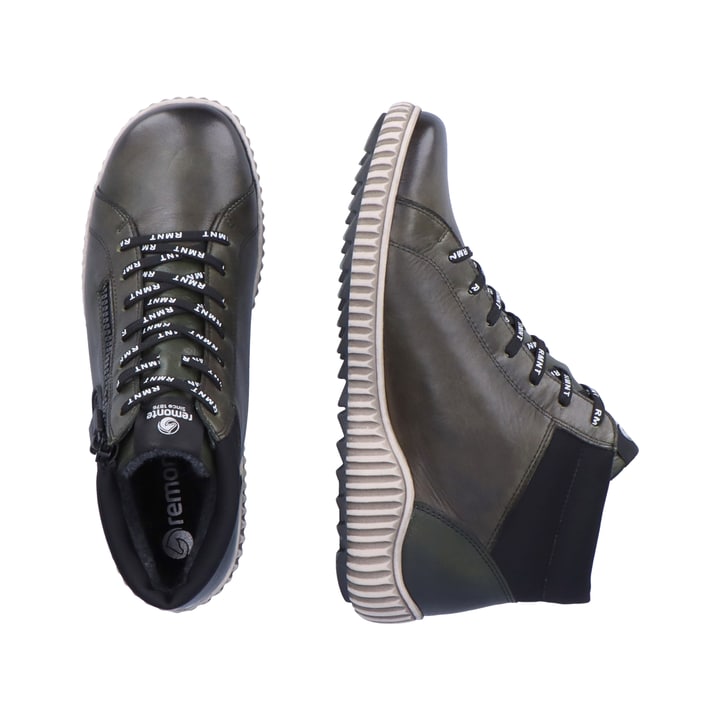 Remonte Artikelnummer R8272-54 Remonte Damen Schnürschuhe Grünblau