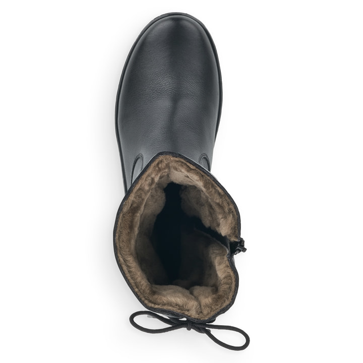 Remonte Artikelnummer R8471-01 Remonte Damen Hochschaftstiefel Tiefschwarz
