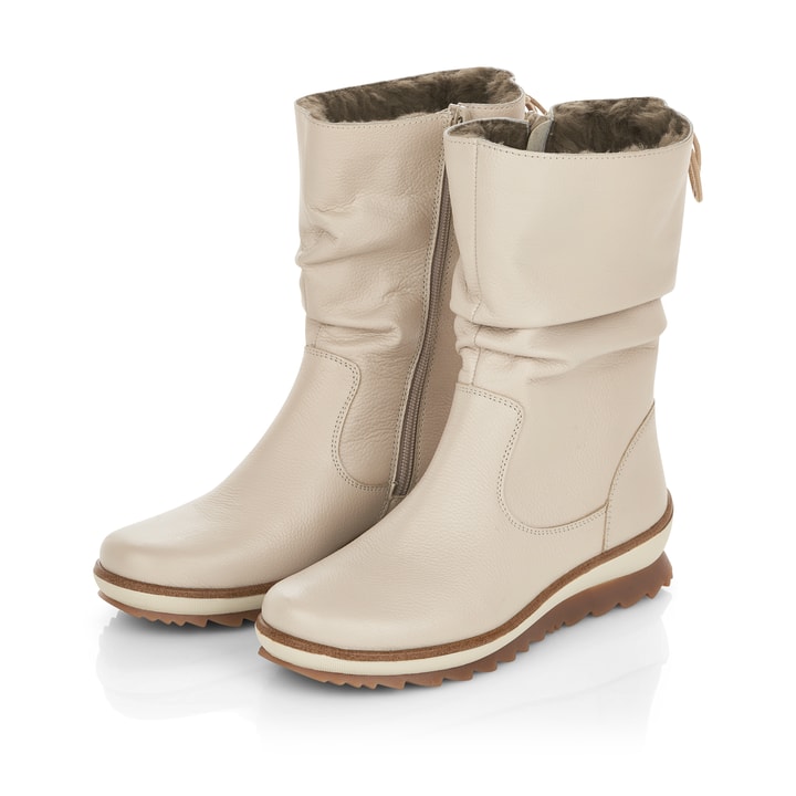 Remonte Artikelnummer R8471-80 remonte Damen Hochschaftstiefel hellbeige