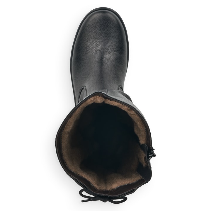 Remonte Artikelnummer R8475-01 Remonte Damen Hochschaftstiefel Tiefschwarz