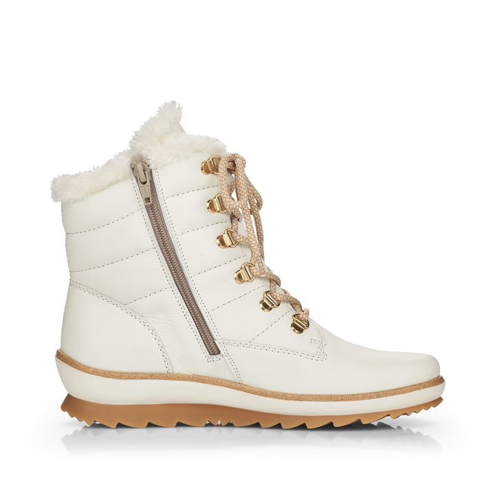 Remonte Artikelnummer R8480-80 Remonte Damen Schnürstiefel Schwanenweiß