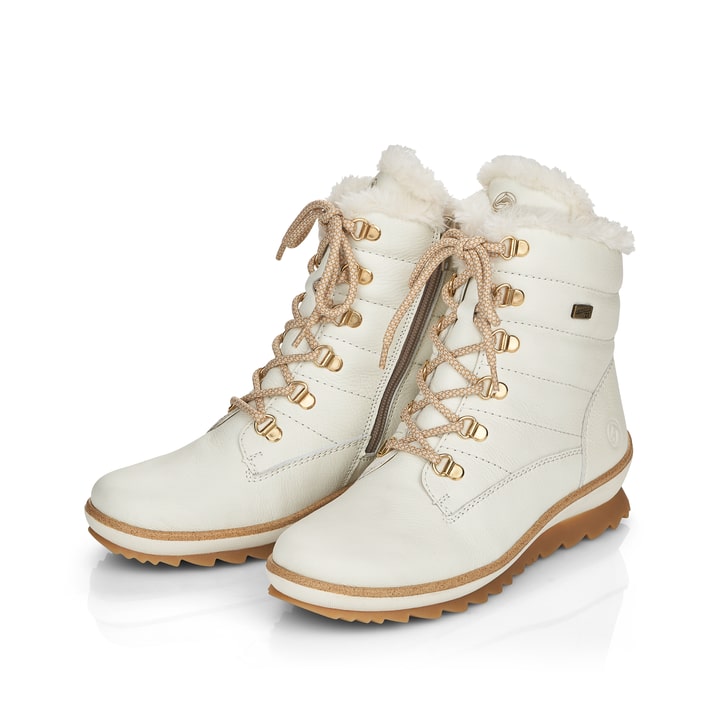 Remonte Artikelnummer R8480-80 remonte Damen Schnürstiefel schwanenweiß