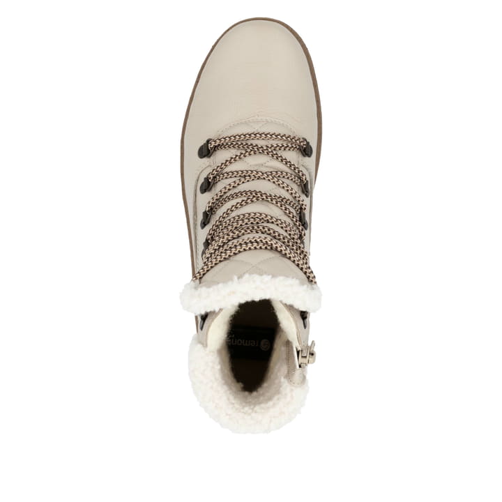 Remonte Artikelnummer R8485-60 Remonte Damen Schnürstiefel Hellbeige-edelweiß