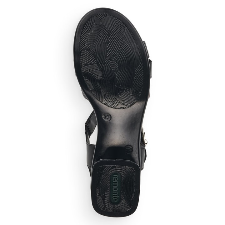 Remonte Artikelnummer R8766-00 Remonte Damen Riemchensandaletten Tiefschwarz