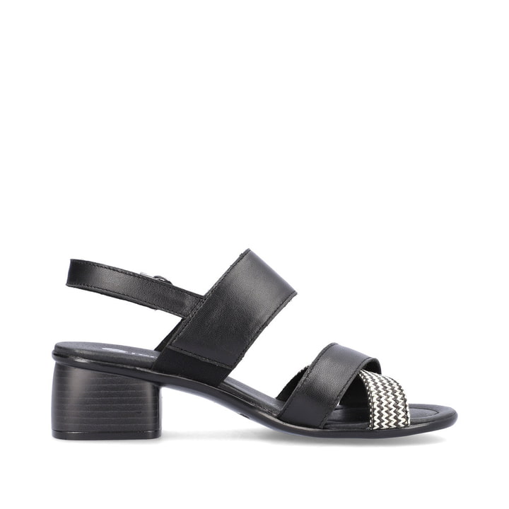 Remonte Artikelnummer R8767-00 Remonte Damen Riemchensandaletten Glanzschwarz