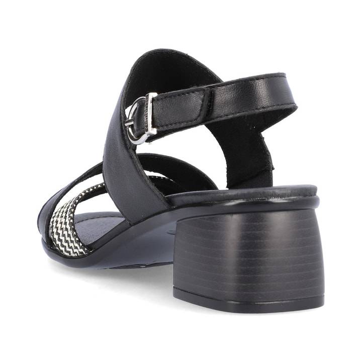 Remonte Artikelnummer R8767-00 Remonte Damen Riemchensandaletten Glanzschwarz