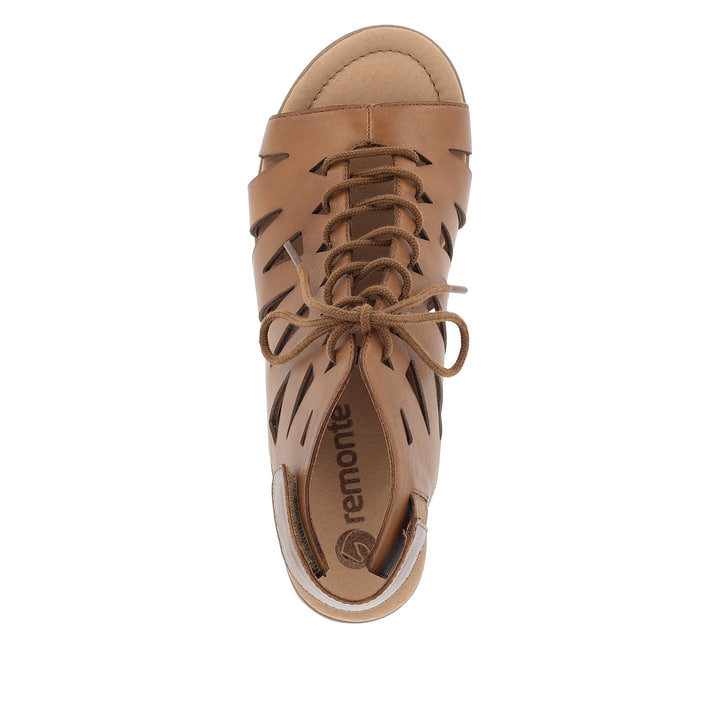 Remonte Artikelnummer R8776-24 Remonte Damen Riemchensandaletten Haselnussbraun