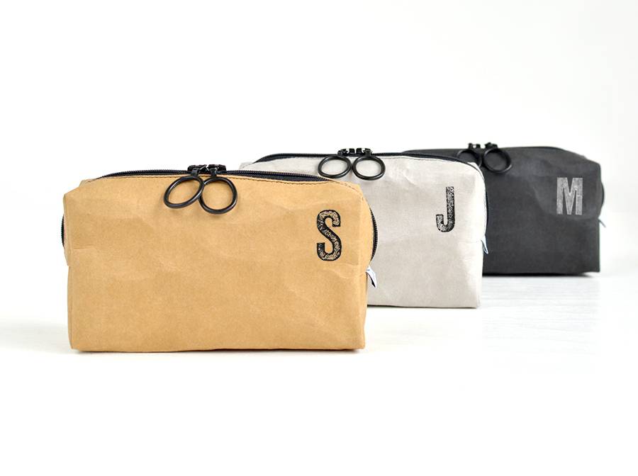 Renna Deluxe Federmäppchen Mit Monogramm Personalisiert In Schwarz