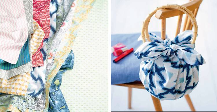 Renna Deluxe FUROSHIKI – Japanisch Taschen Ohne Nadel Und Faden, Kreativbuch