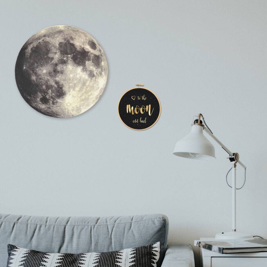 Renna Deluxe I Love You To The Moon And Back! Gold Druck