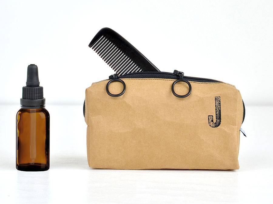 Renna Deluxe Kosmetiktasche für Pflegeprodukte mit Monogramm