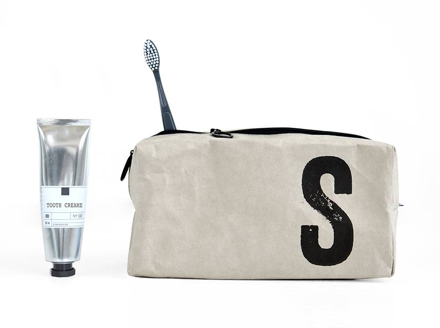 Renna Deluxe Kulturtasche für den Mann, personalisiert mit Monogramm