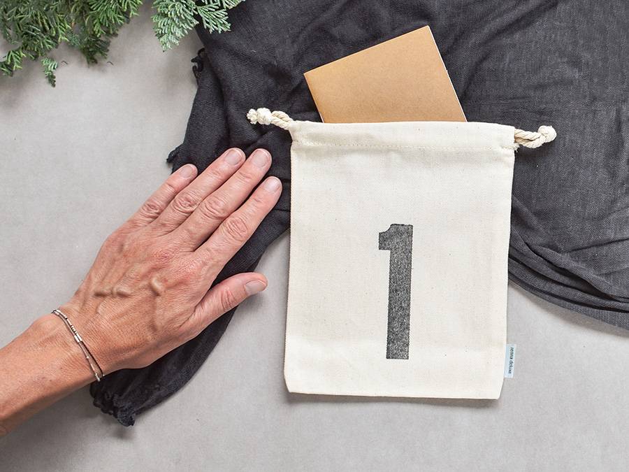 Renna Deluxe Nachhaltiger Adventskalender Aus Bio-Baumwolle