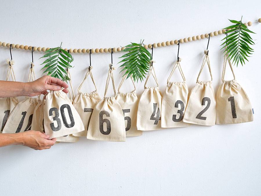 Renna Deluxe Nachhaltiger Ramadan Kalender Aus Bio-Baumwolle