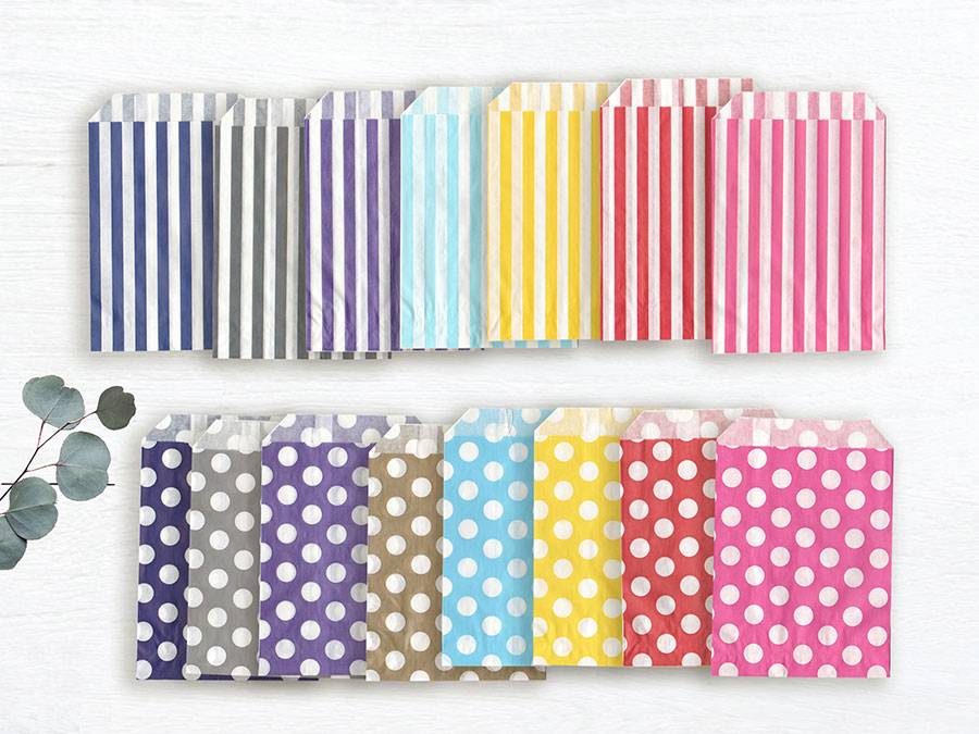 Renna Deluxe 50 Papiertüten viele Farben