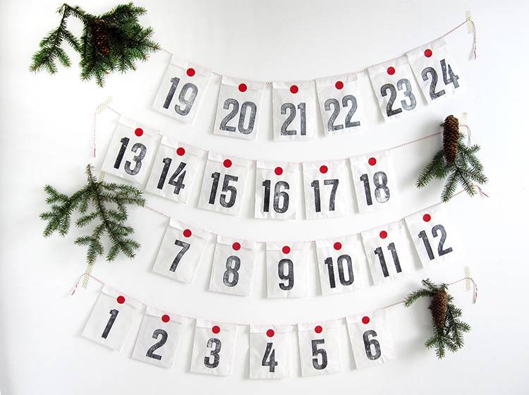 Renna Deluxe Adventskalender zum Selbstfüllen