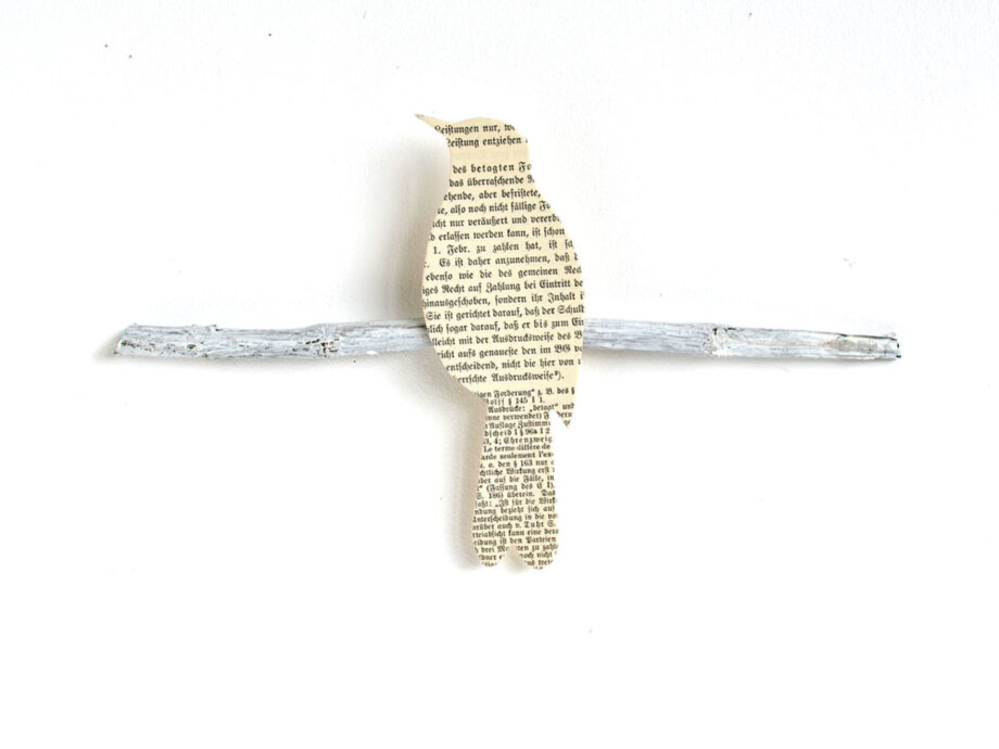 Renna Deluxe Amsel In Schwarz Wandobjekt