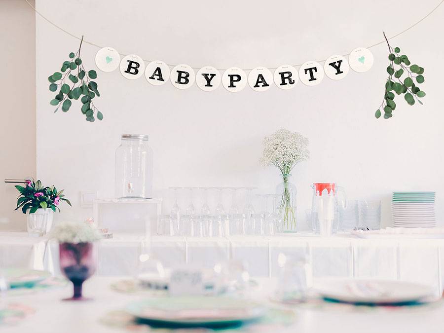 Renna Deluxe BABYPARTY Girlande