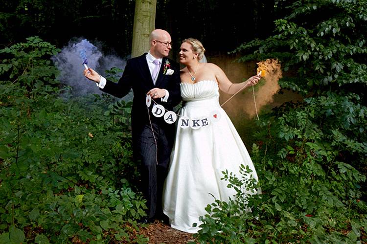 Renna Deluxe DANKE Girlande Hochzeitsgirlande