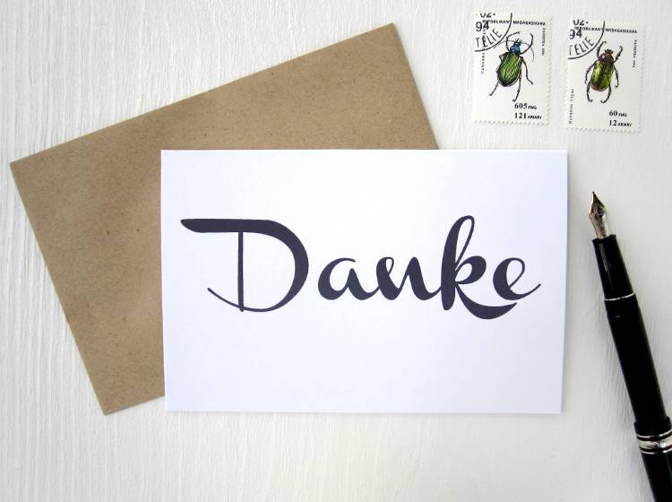 Renna Deluxe Danke // Klappkarte