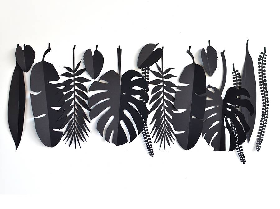 Renna Deluxe Dschungel Tropen Blätter Deko