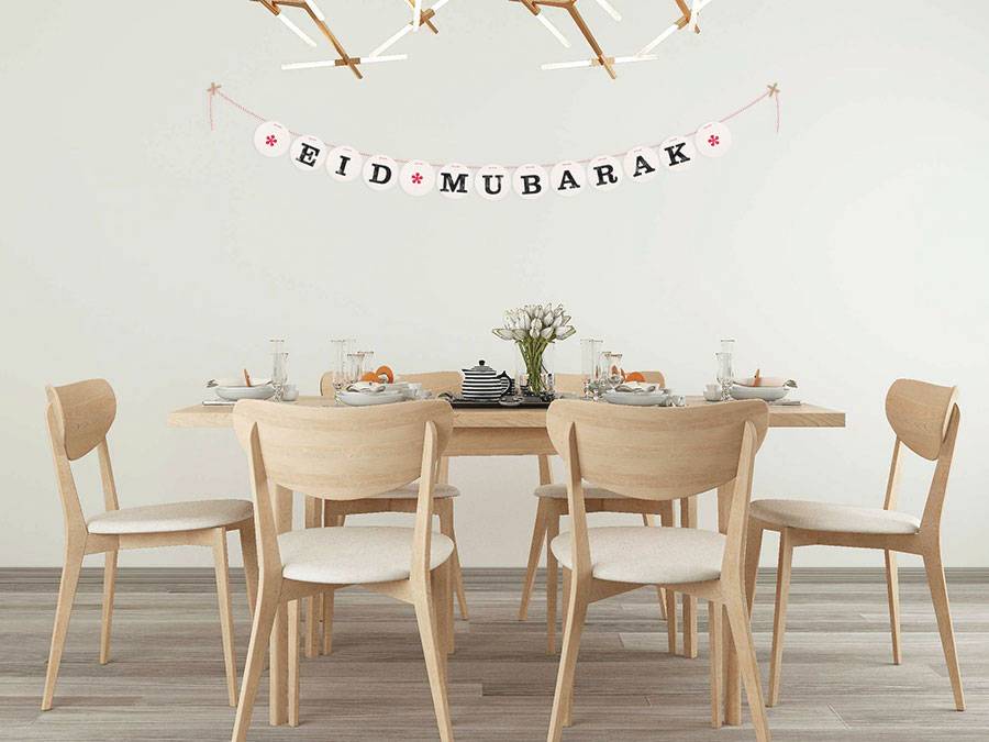 Renna Deluxe EID MUBARAK Girlande