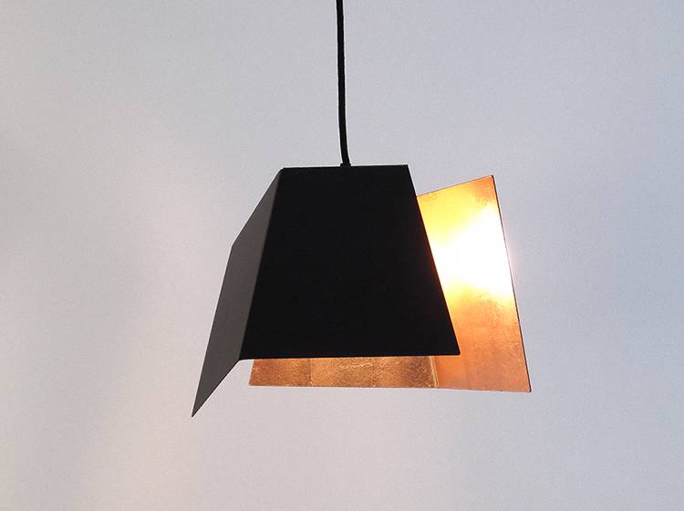 Renna Deluxe Falter // Hängeleuchte mit KUPFER