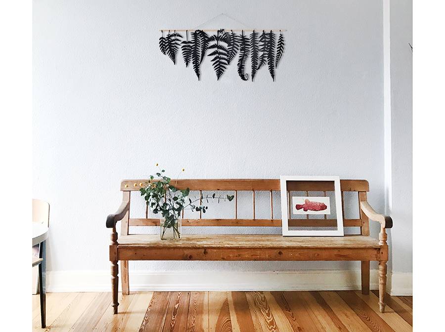 Renna Deluxe FARN Blätter Für Die Wand