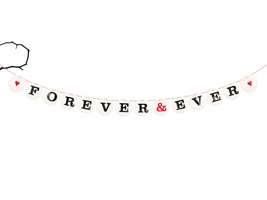 Renna Deluxe FOREVER & EVER Hochzeitsgirlande