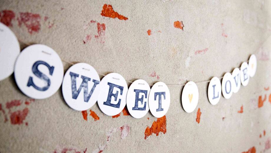 Renna Deluxe FOREVER & EVER Hochzeitsgirlande