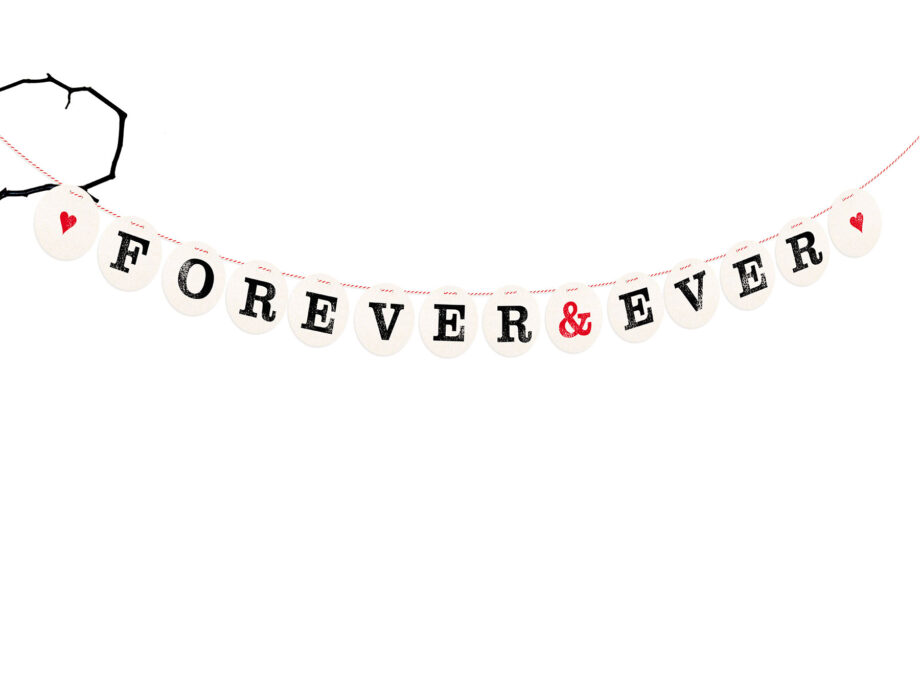 Renna Deluxe FOREVER & EVER Hochzeitsgirlande