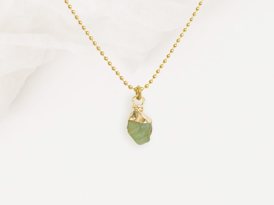 Renna Deluxe GEBURTSSTEIN August Kette Gold