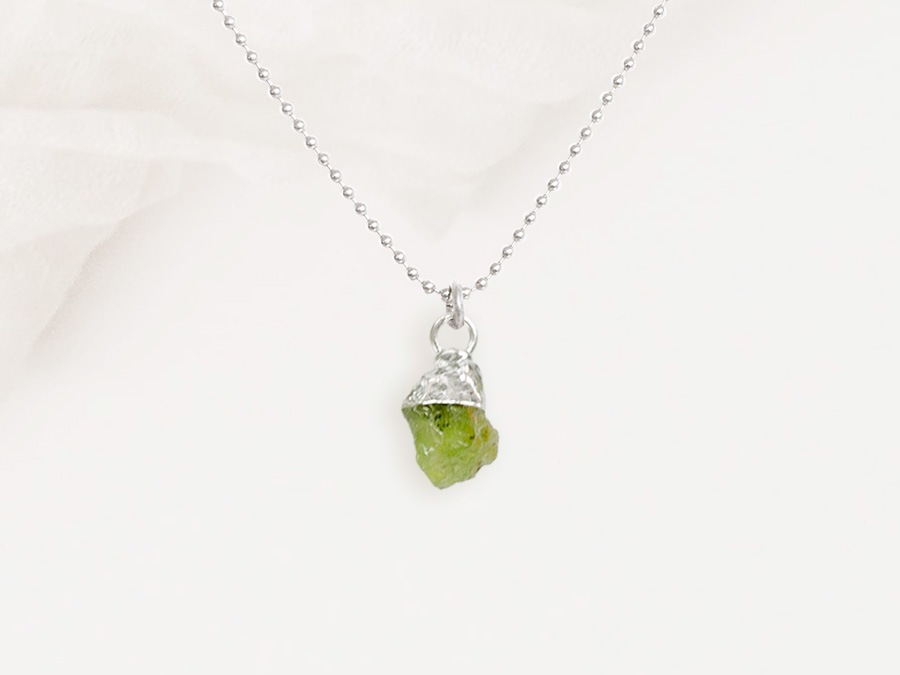 Renna Deluxe GEBURTSSTEIN August Kette Silber