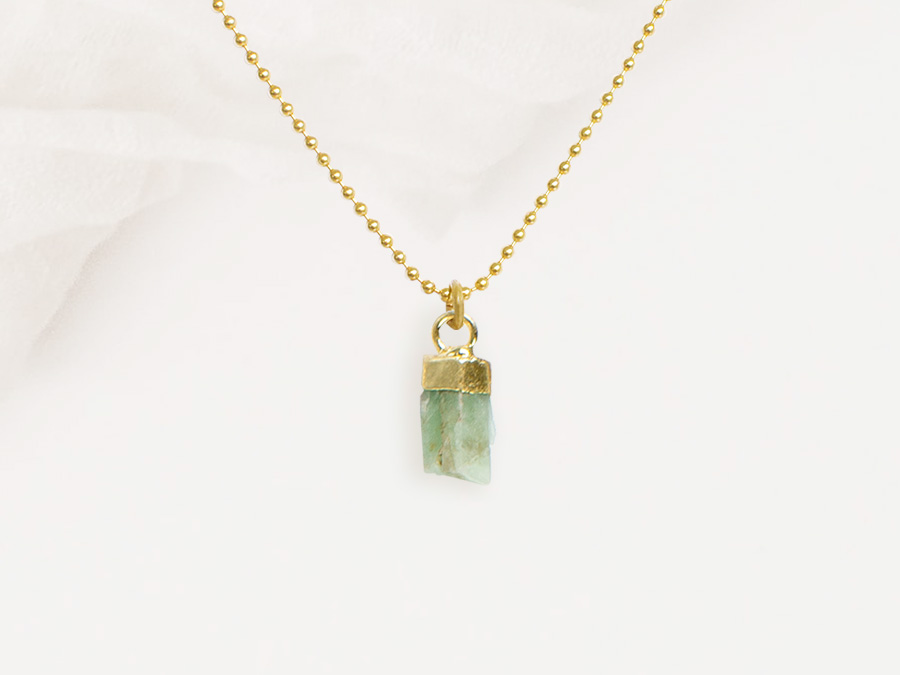 Renna Deluxe GEBURTSSTEIN Mai Kette Gold