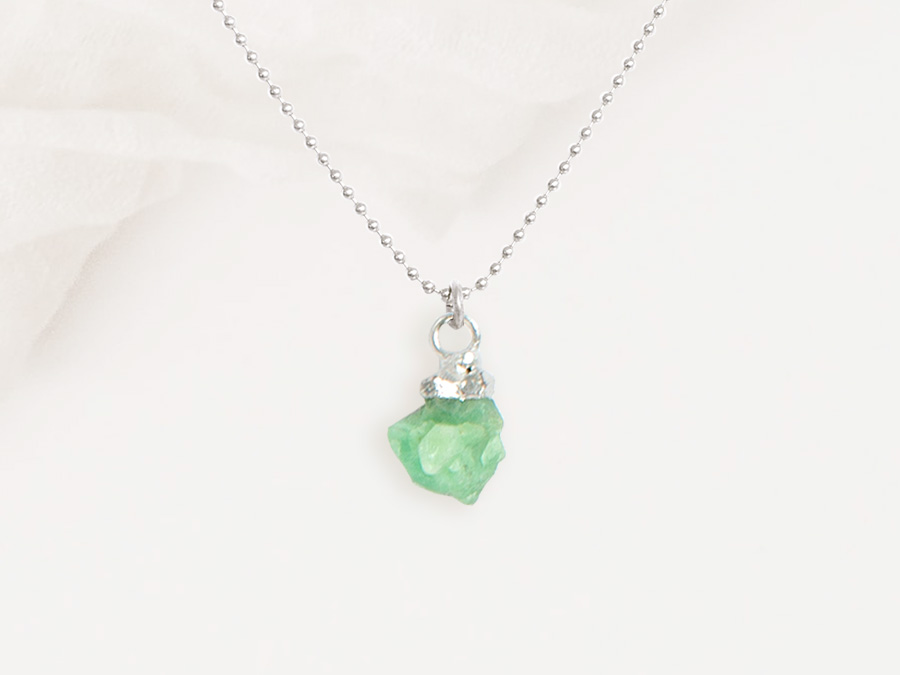 Renna Deluxe GEBURTSSTEIN Mai Kette Silber