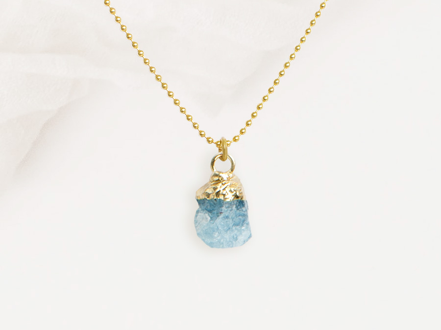 Renna Deluxe GEBURTSSTEIN März Kette Gold