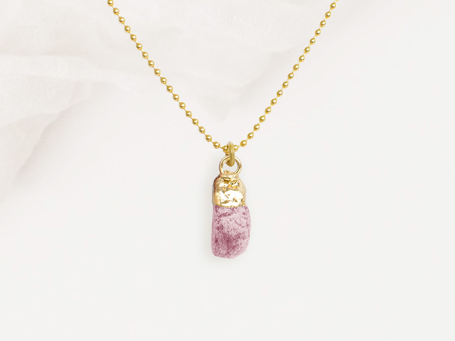 Renna Deluxe GEBURTSSTEIN Oktober Kette Gold