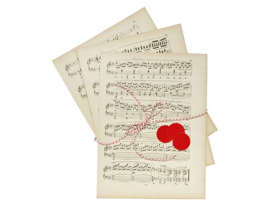 Renna Deluxe Geschenktüten NOTEN // 3er SET