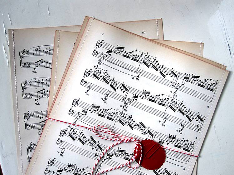 Renna Deluxe Geschenktüten NOTEN // 3er SET