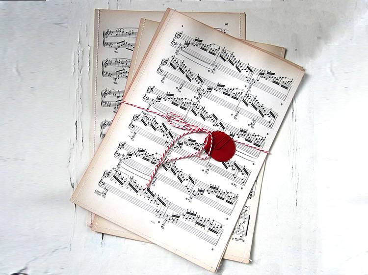 Renna Deluxe Geschenktüten NOTEN // 3er SET