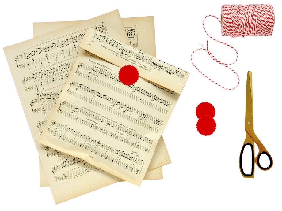 Renna Deluxe Geschenktüten NOTEN // 3er SET