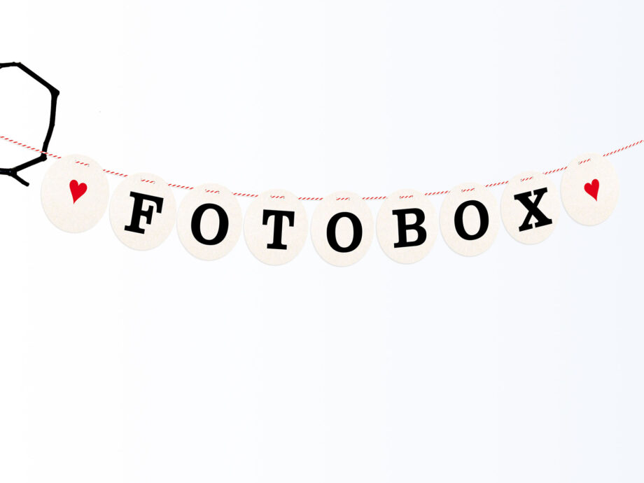 Renna Deluxe Girlande Fotobox
